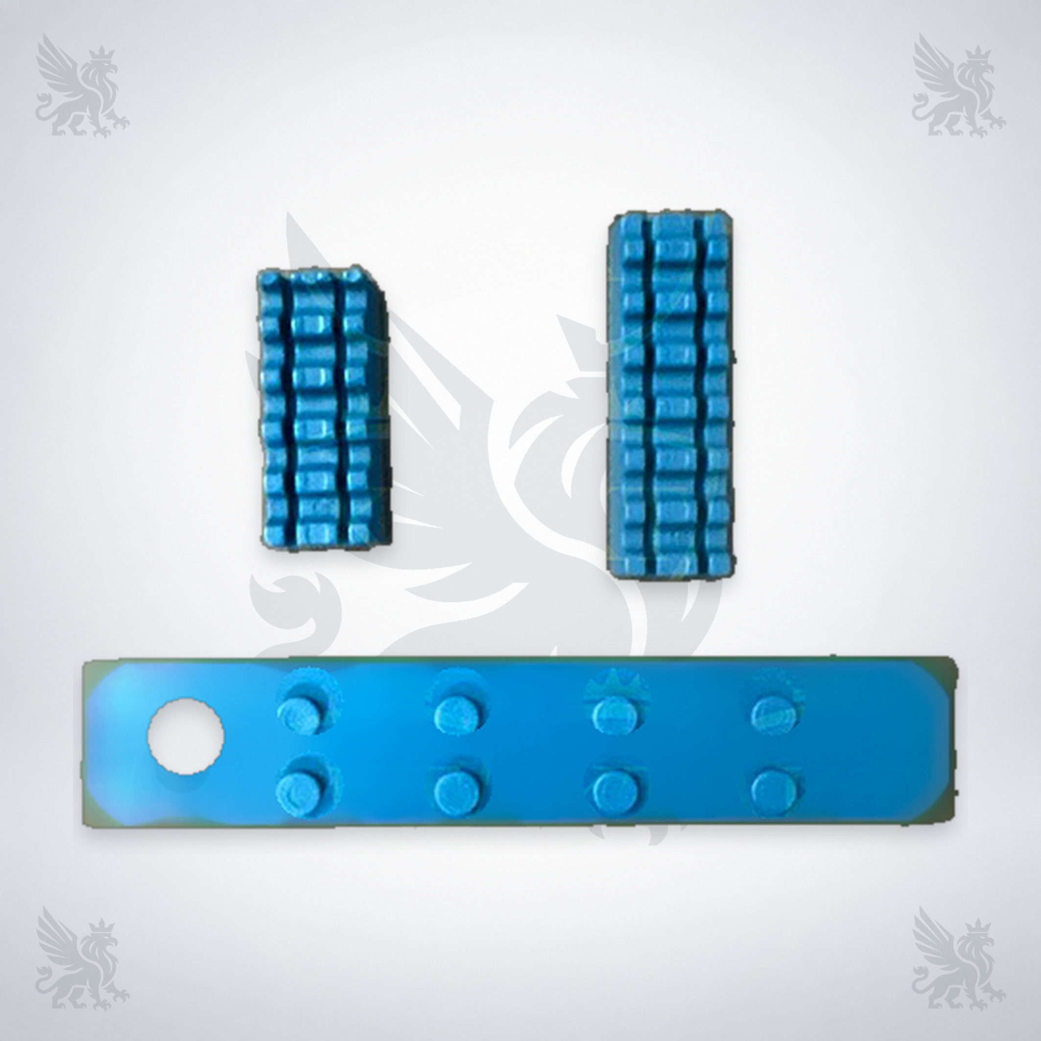 یک دست لنت ترمز ۸ دکمه سولزر P7100 | 270.006.747، 270.006.748 و 270.006.749