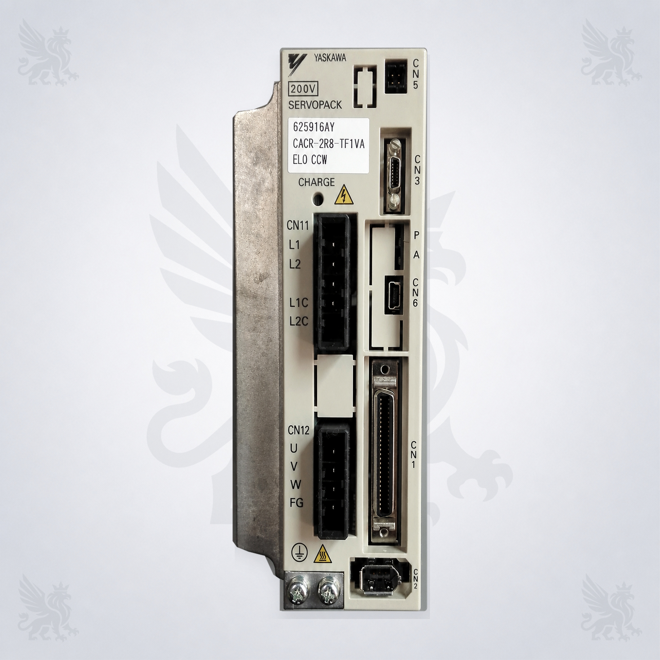 سرووپک ELO CCW تسوداکوما کد 625916AY مدل Yaskawa CACR-2R8-TF1VA