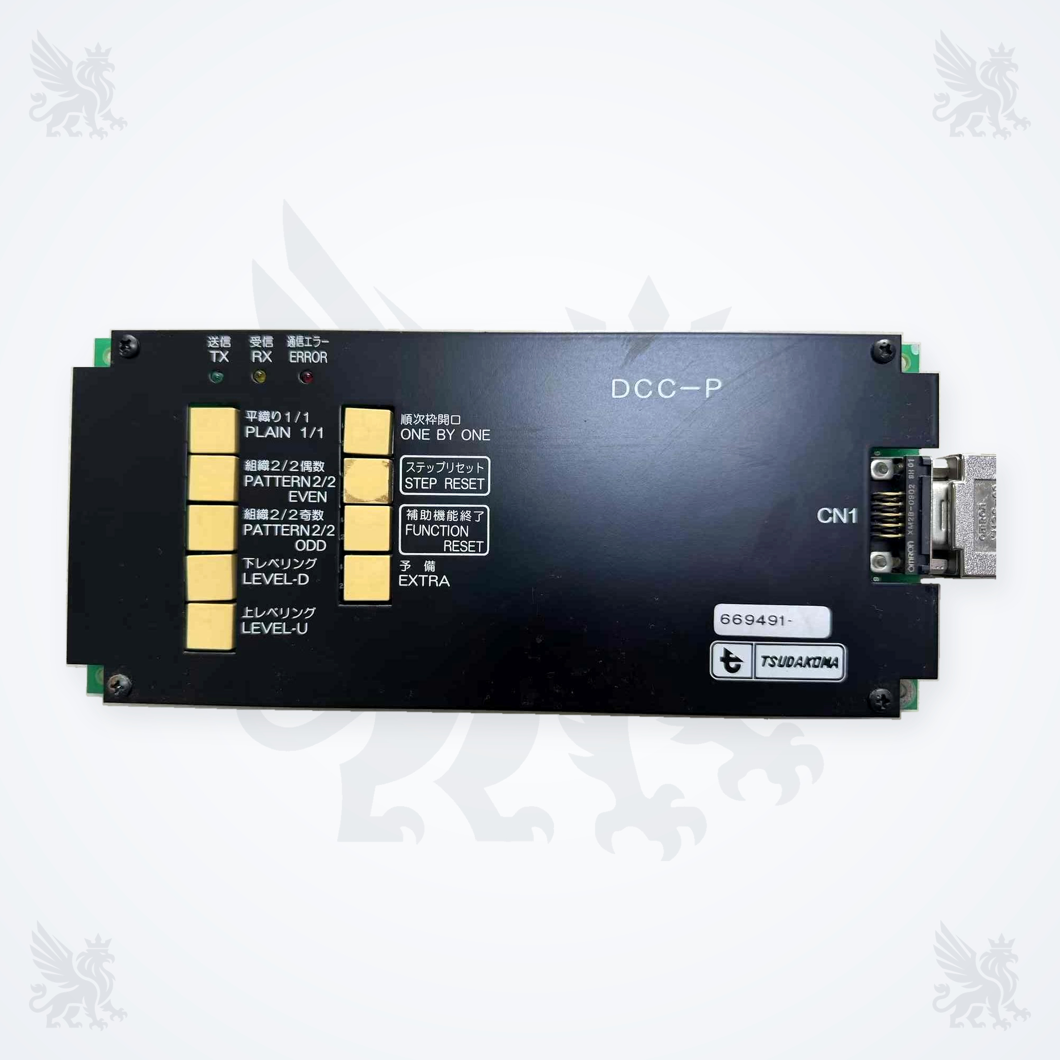 پنل کنترل دابی تسوداکوما ZAX مدل DCC-P کد 669491-