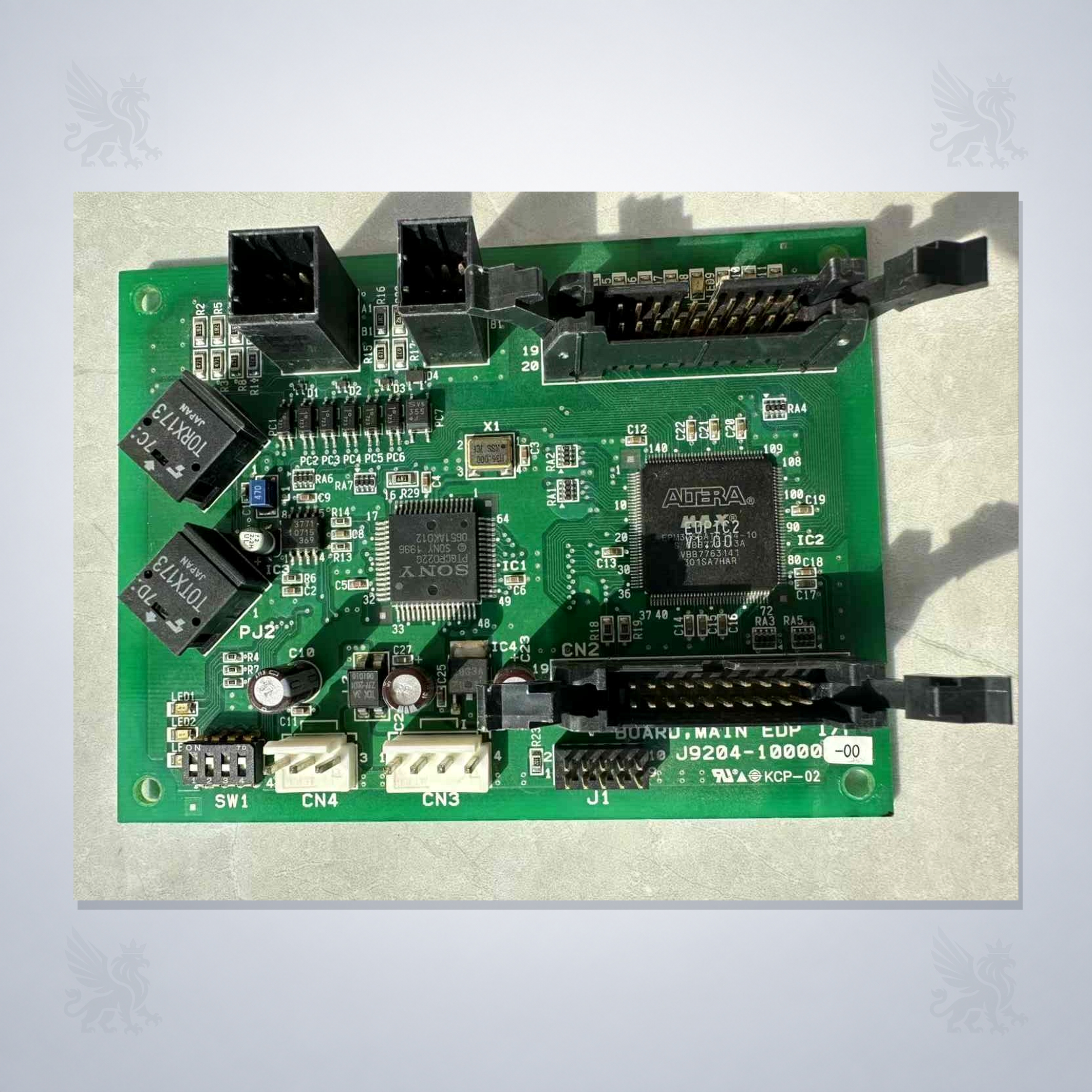 برد Weft Feeder ماشین بافندگی Toyota با کد J9204-10000-00