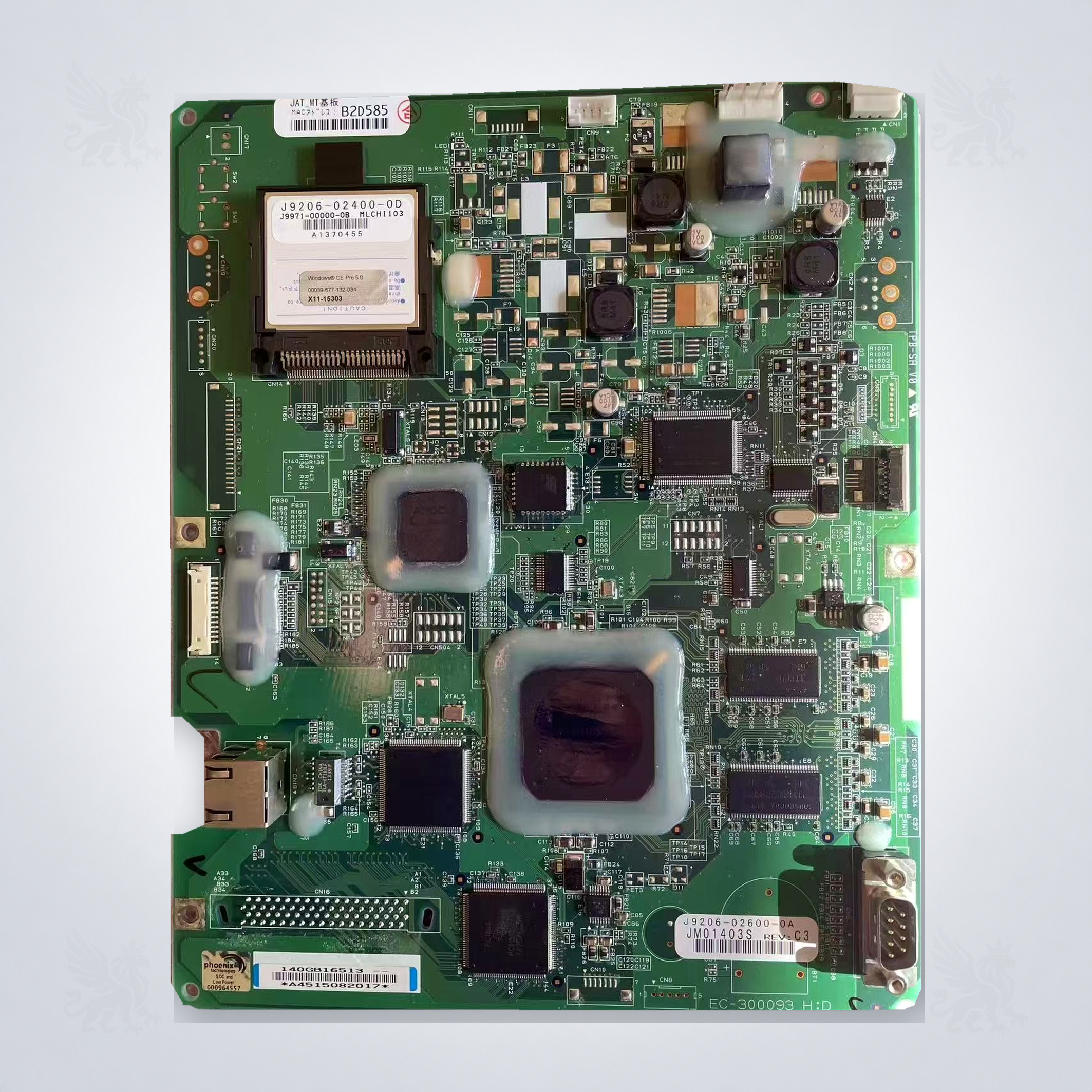 برد Function Panel تویوتا با کدهای J9206-02400-0D و J9206-02301-0E