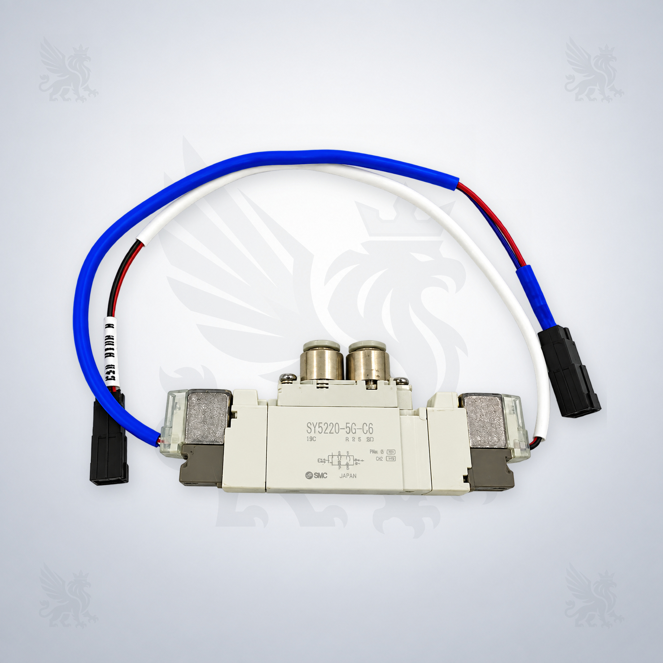شیر برقی پنوماتیک SMC با کد SY5220-5G-C6