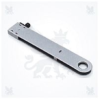 میله رابط شیاردار دابی سولزر L5400 کد 2520017.3 سایز ۱۵۳×۳۰×۱۱ میلی‌متر