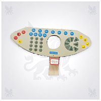 صفحه‌کلید ممبران پنل کنترل Vamatex با کد مرجع 2686008